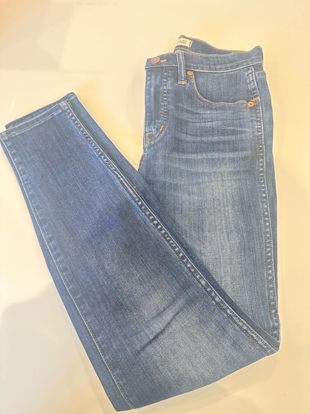 Madewell High Rose  Skinny Jeans